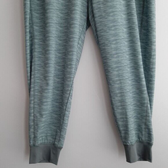 JOE FRESH Athletic Jogger Pants Stretch Pull-On Heathered Marled Green Sz 1X - Picture 3 of 11